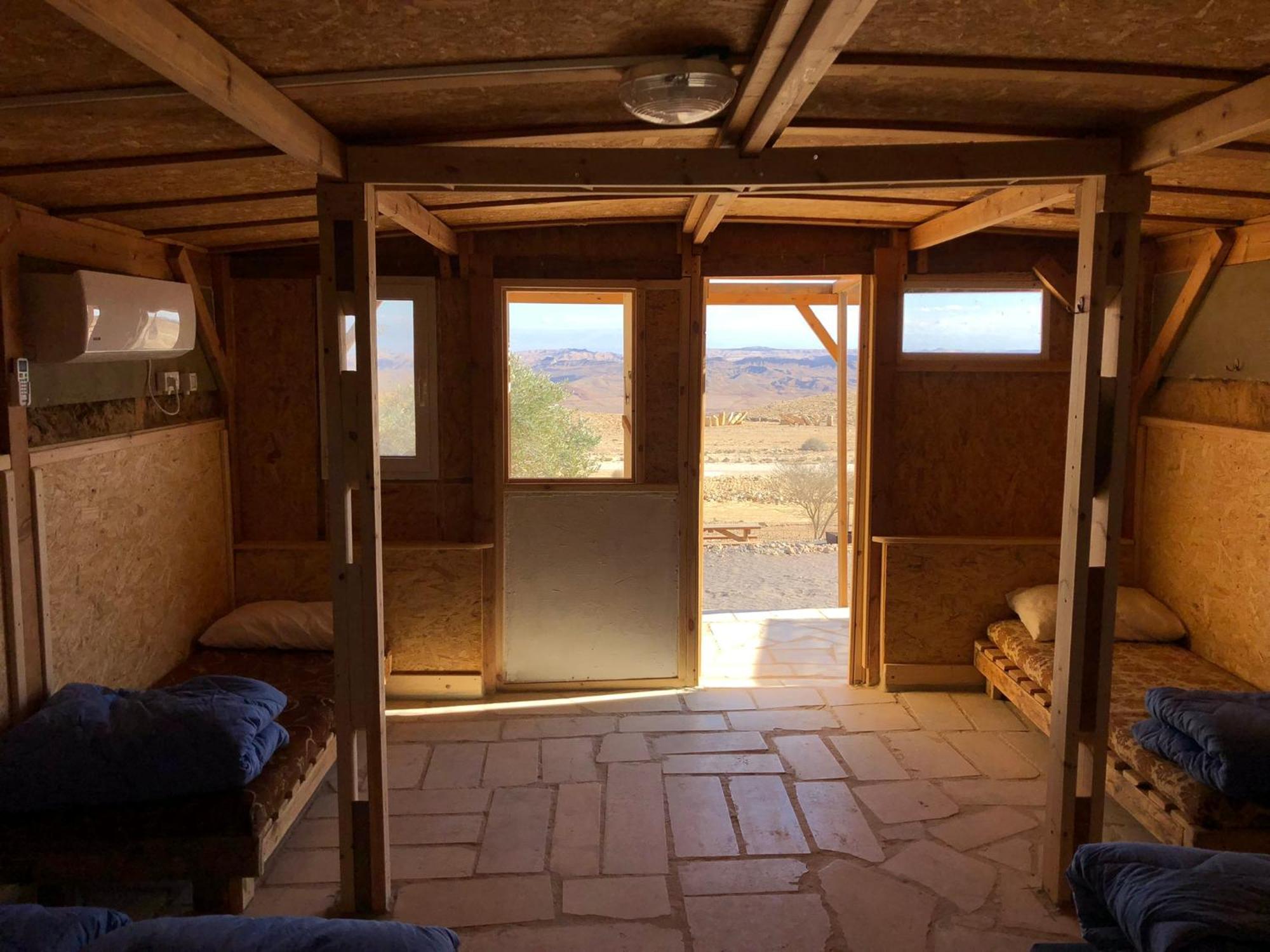 Vila Desert Shade Camp חוות צל מדבר Micpe Ramon Exteriér fotografie