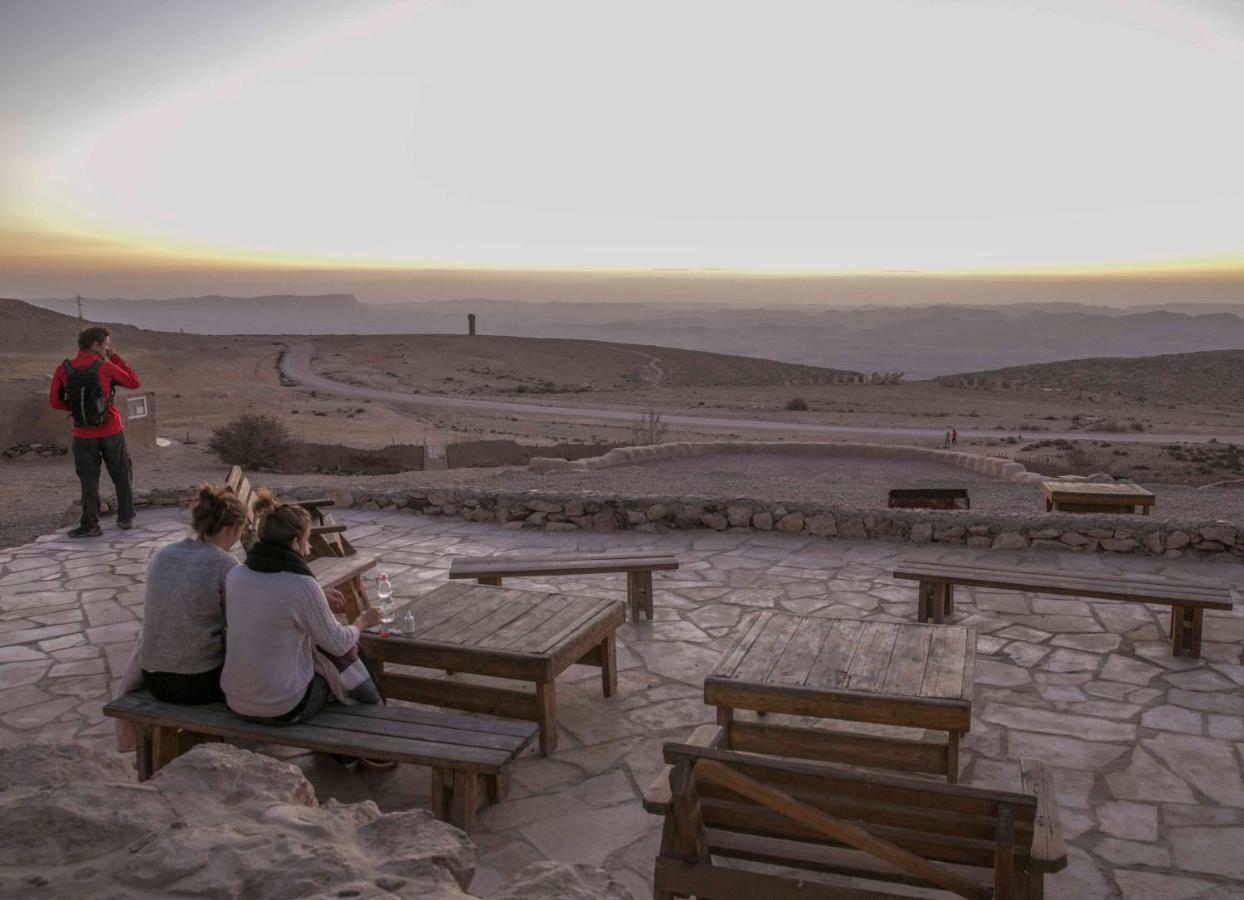 Vila Desert Shade Camp חוות צל מדבר Micpe Ramon Exteriér fotografie
